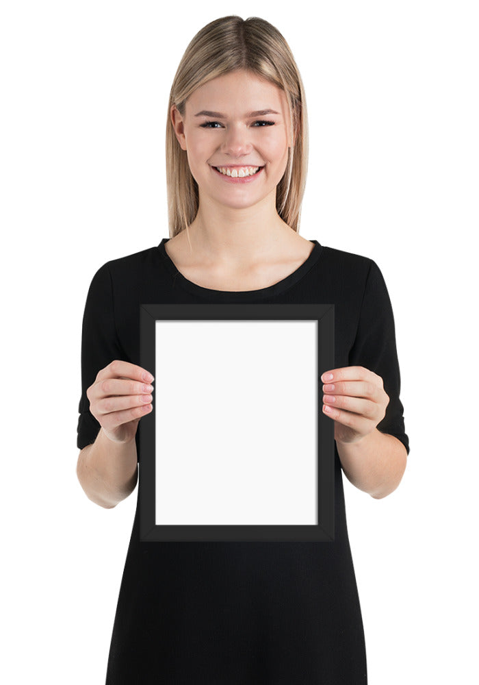 Premium Luster Photo Paper Framed Poster (in)