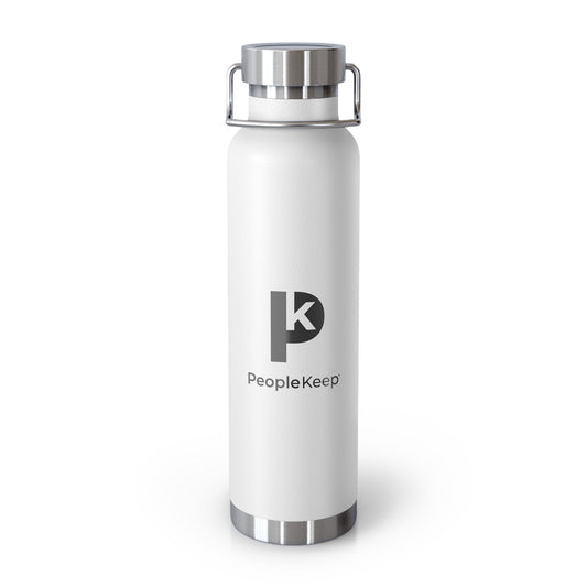 PeopleKeep Copper Vacuum Insulated Bottle, 22oz