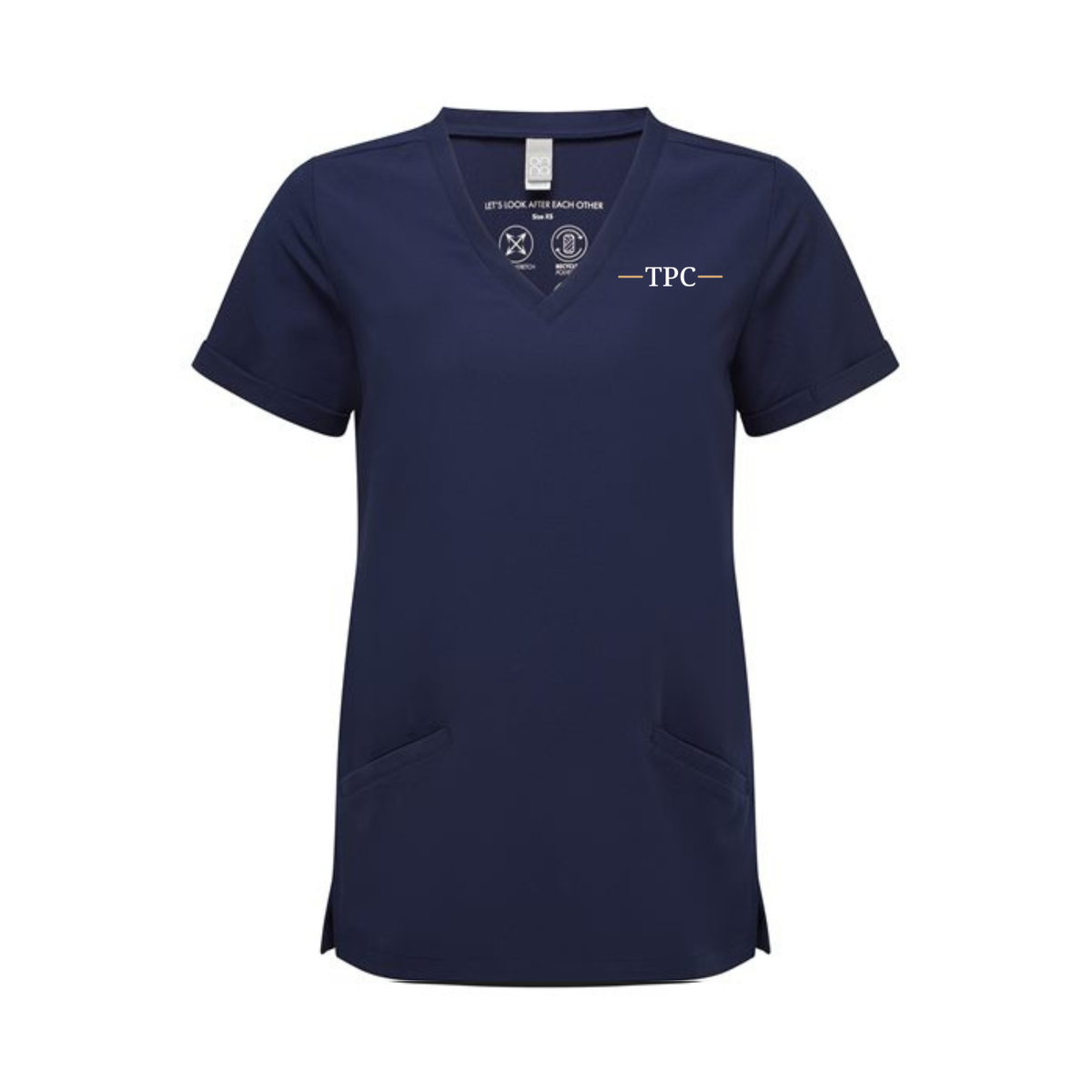 Women's Invincible V-Neck Stretch Scrub Top