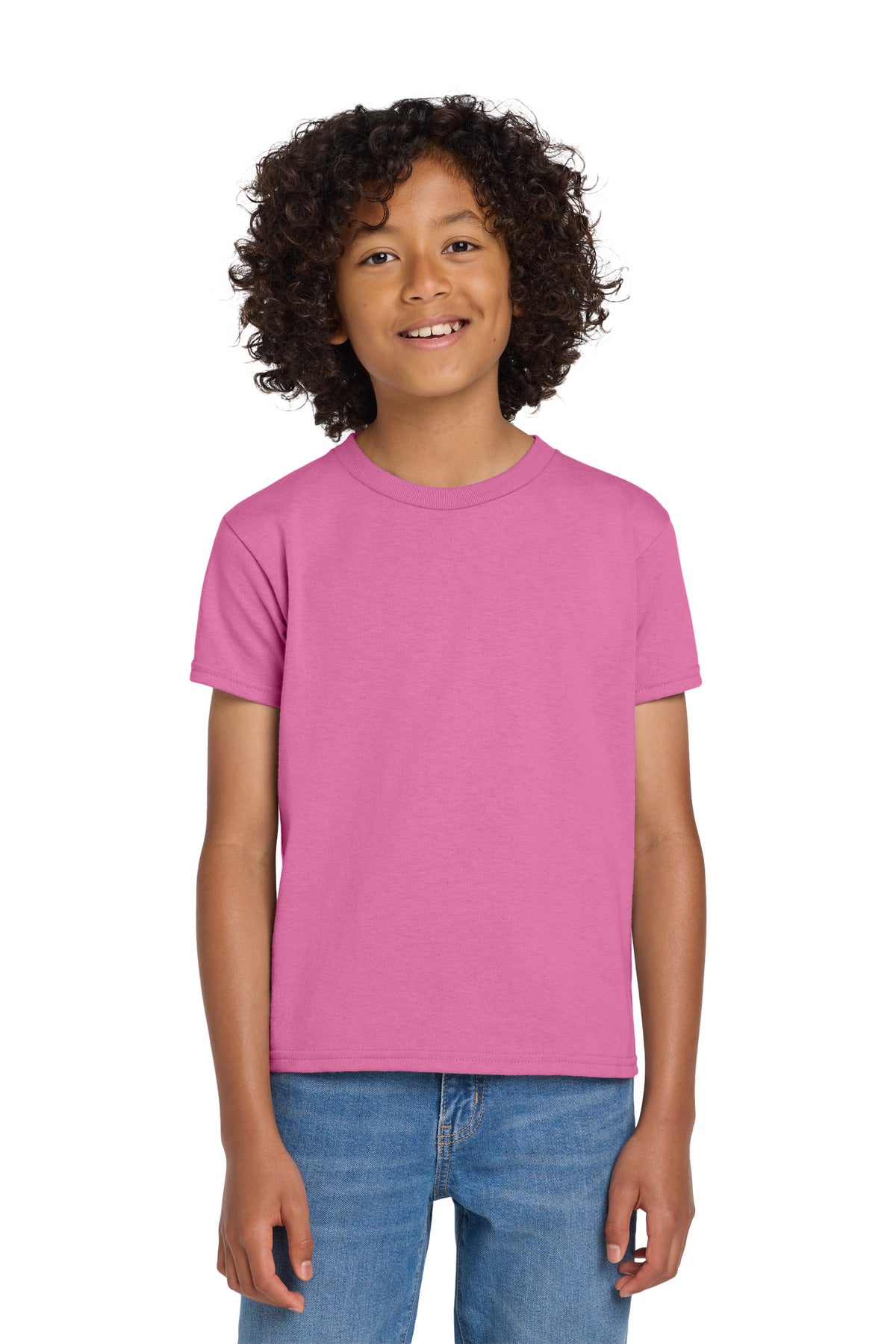 Gildan® Youth DryBlend® 50 Cotton/50 Poly T-Shirt.  8000B