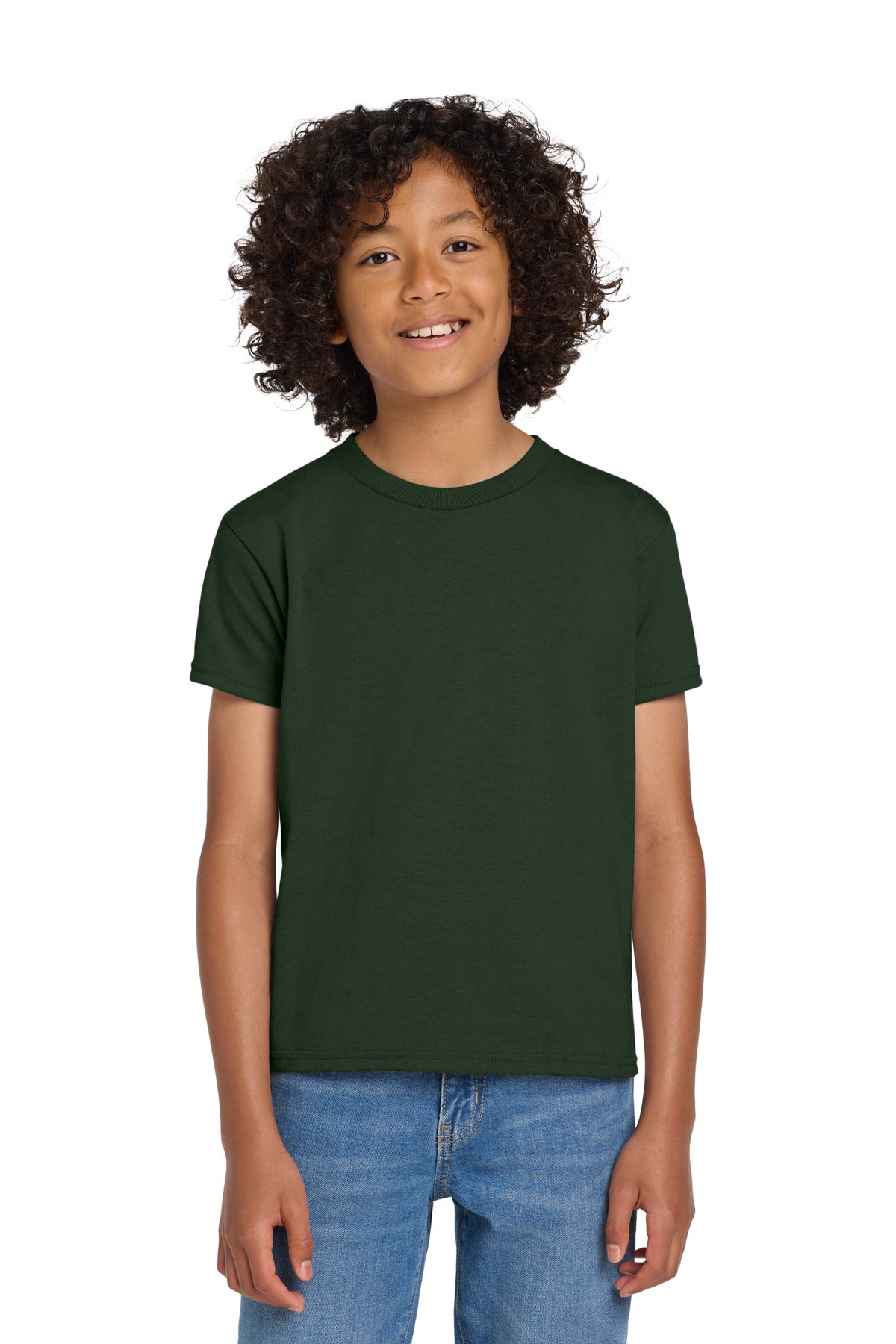 Gildan® Youth DryBlend® 50 Cotton/50 Poly T-Shirt.  8000B