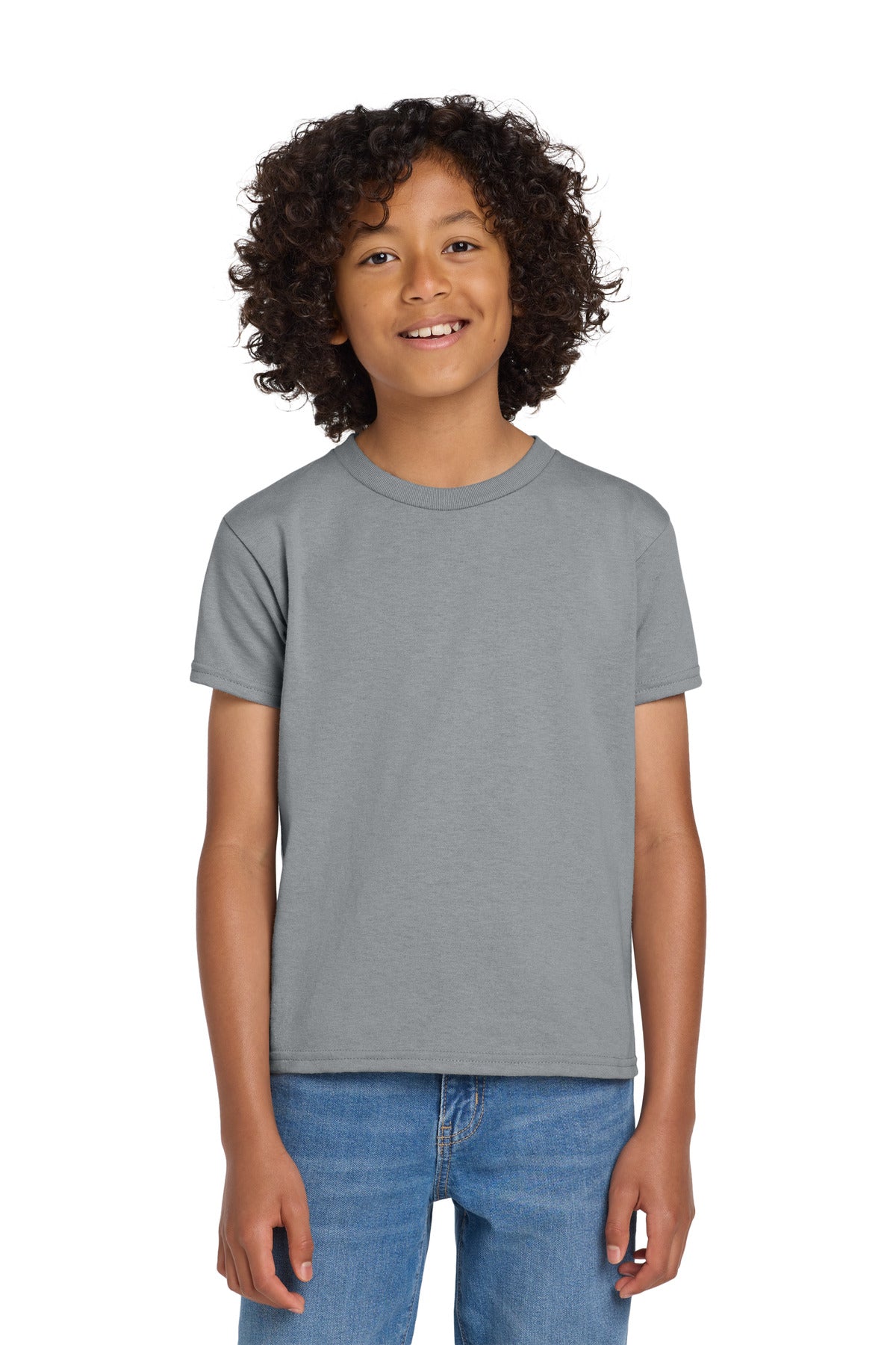 Gildan® Youth DryBlend® 50 Cotton/50 Poly T-Shirt.  8000B