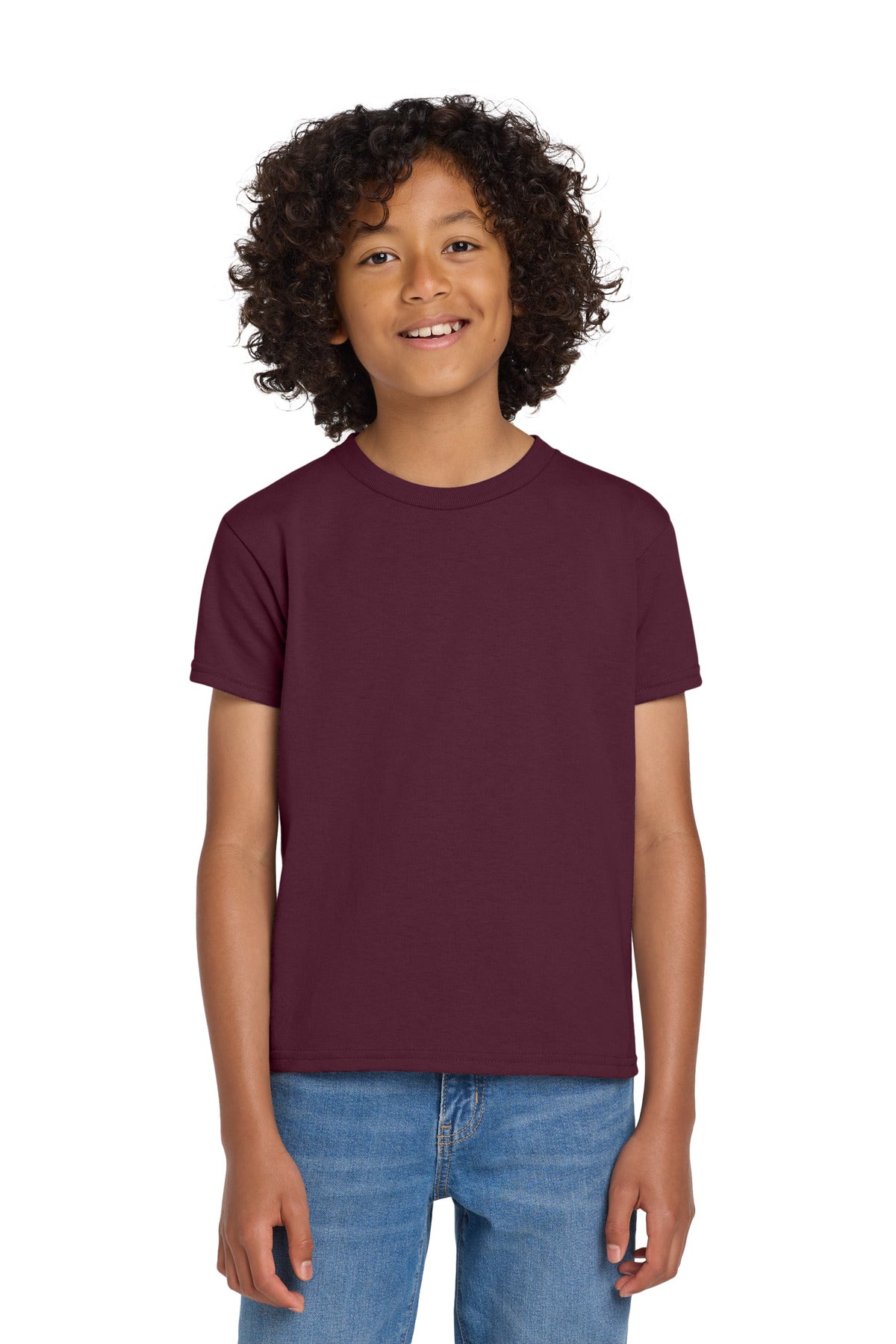 Gildan® Youth DryBlend® 50 Cotton/50 Poly T-Shirt.  8000B
