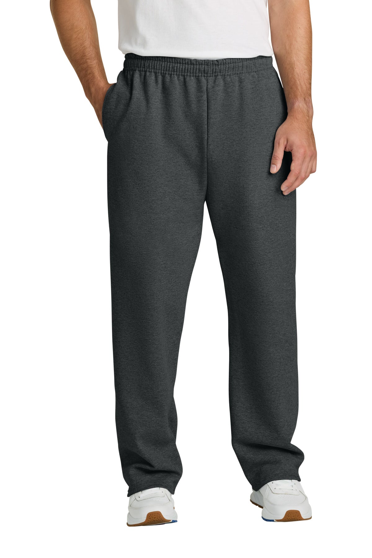 Jerzees® NuBlend® Open Bottom Pant with Pockets. 974MP