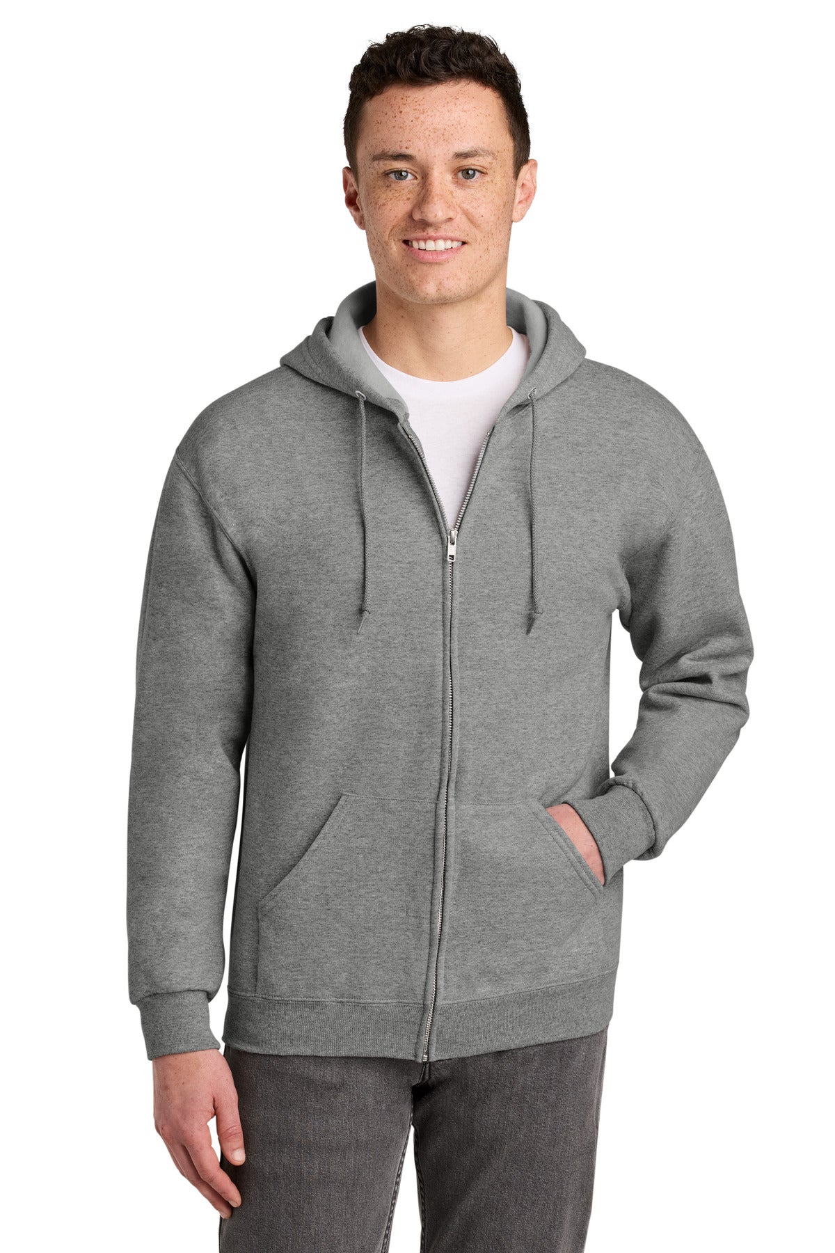 Jerzees® - NuBlend® Full-Zip Hooded Sweatshirt.  993M