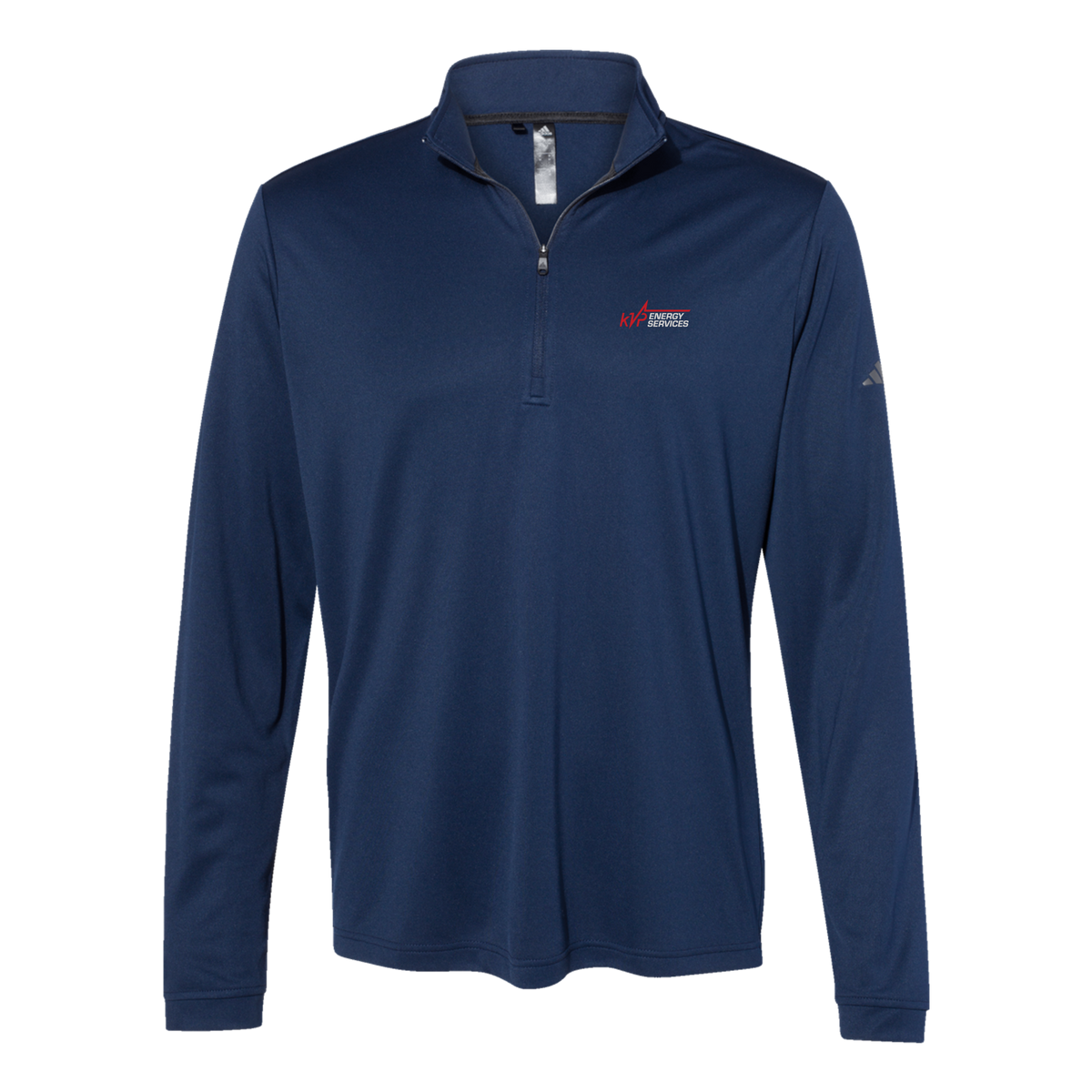 kvpenergy-adidas-quarter-zip-embroidery-leftchest-A401-collegiatenavy-flat-front