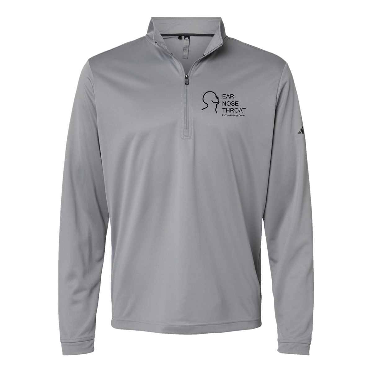 entnwa-adidas-quarter-zip-embroidery-leftchest-A401-greythree-flat-front