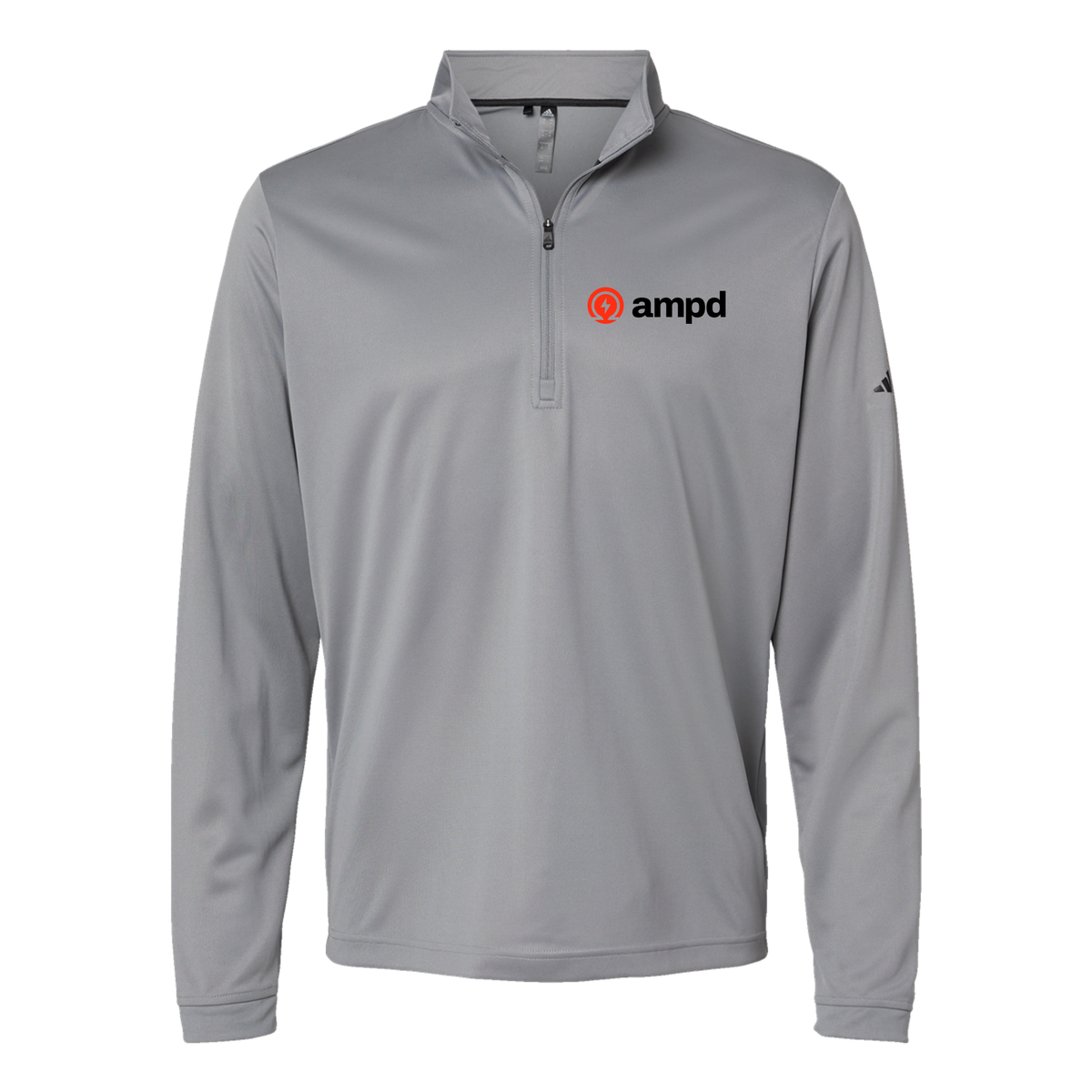 ampd-adidas-quarter-zip-embroidery-leftchest-A401-greythree-flat-front