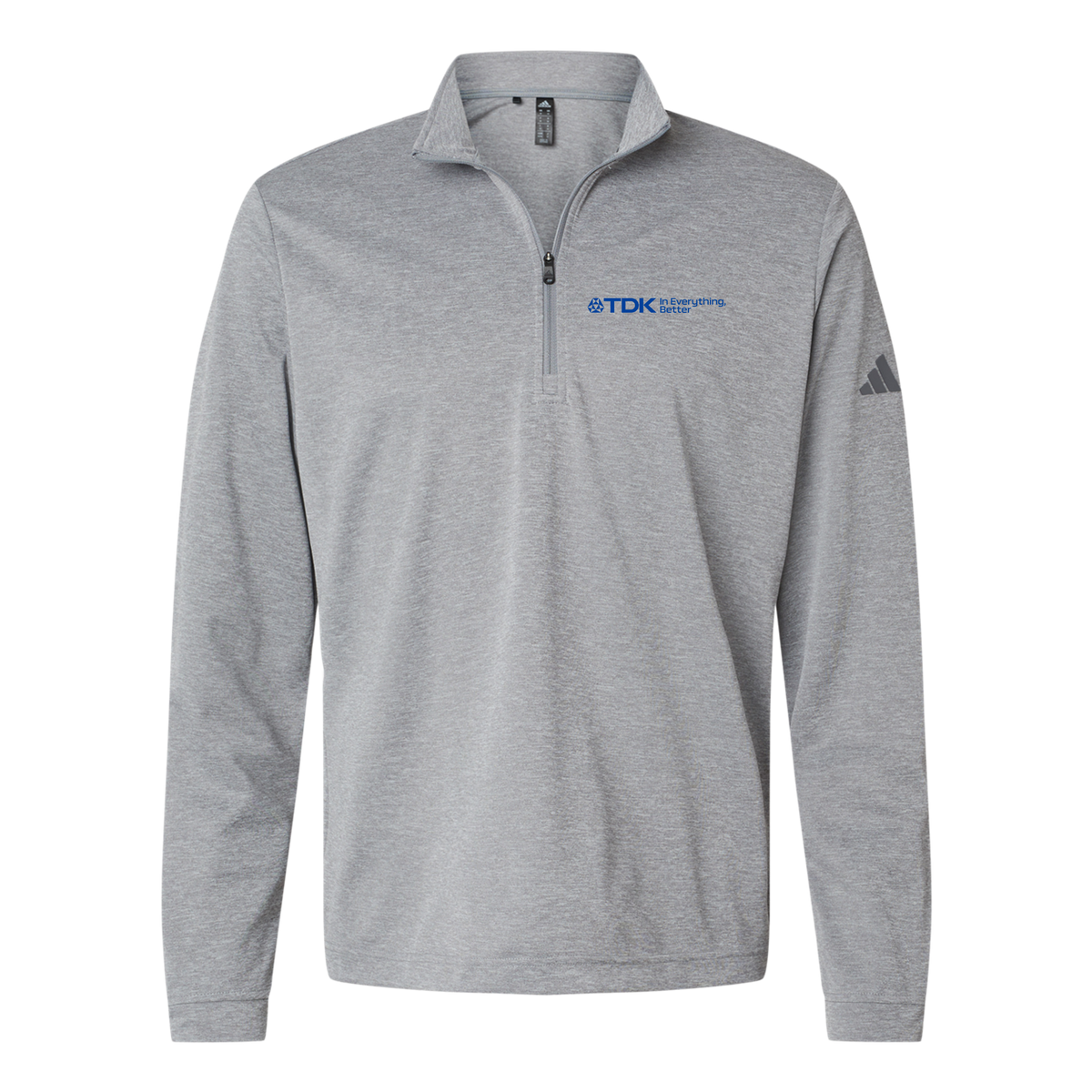 tdk-adidas-quarter-zip-embroidery-leftchest-A401-greythreemelange-flat-front