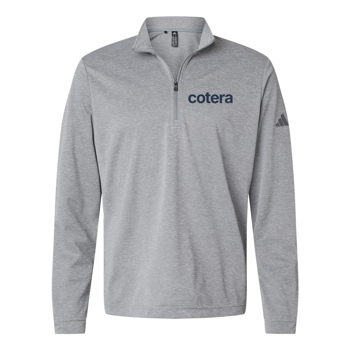 cotera-adidas-quarter-zip-embroidery-leftchest-A401-greythreemelange-flat-front