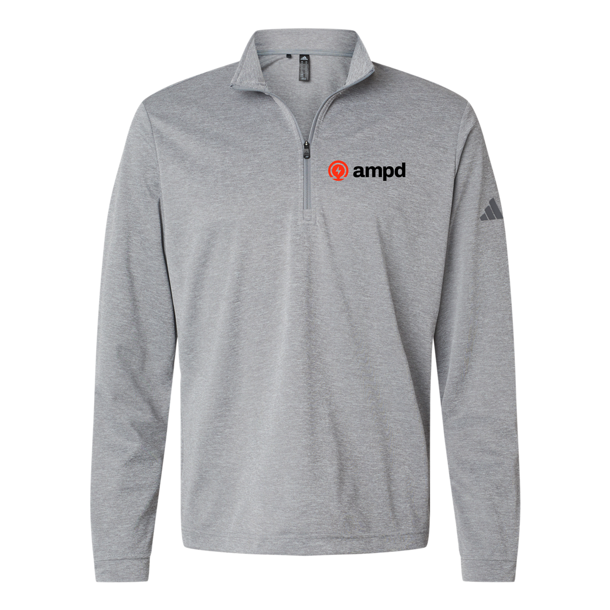 ampd-adidas-quarter-zip-embroidery-leftchest-A401-greythreemelange-flat-front