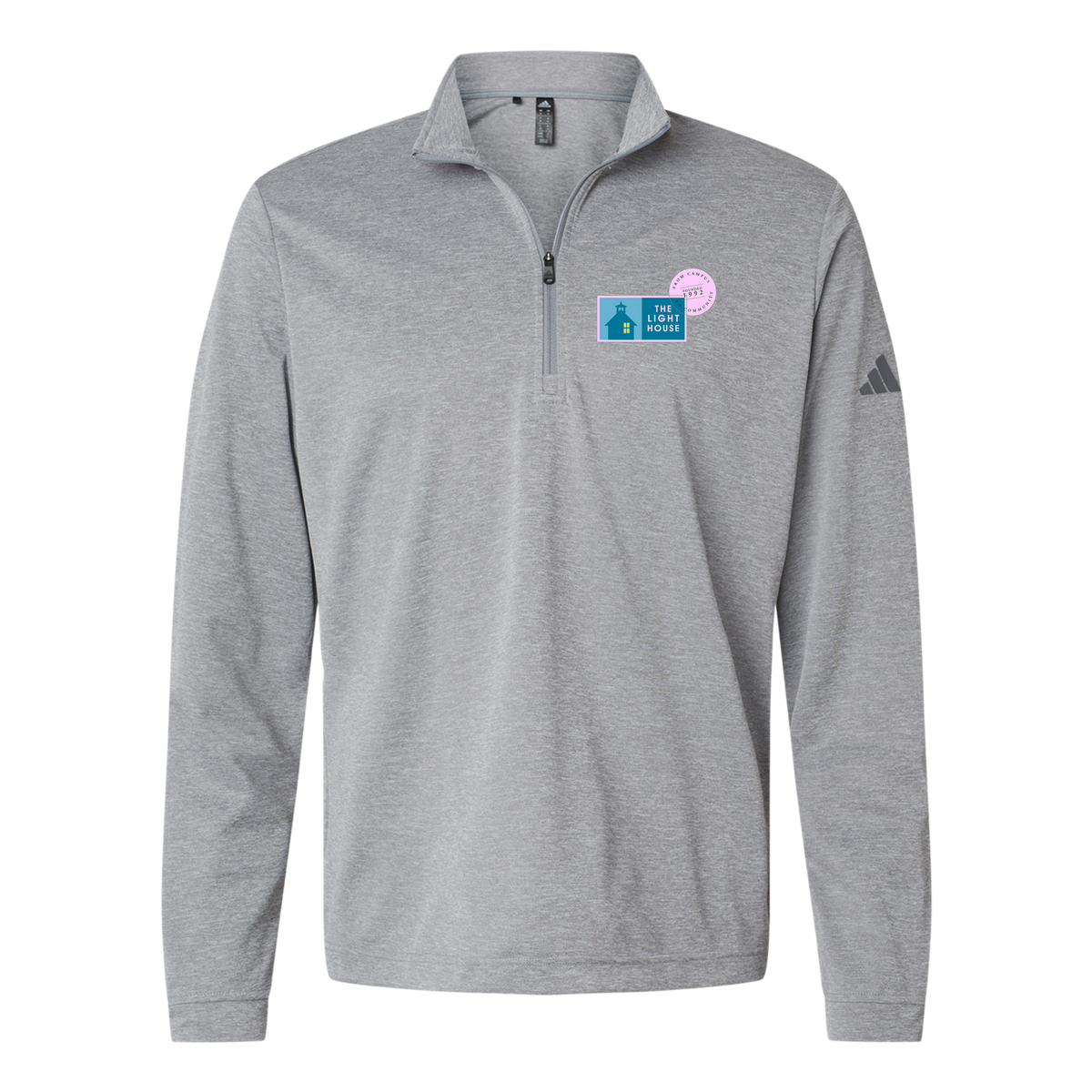 lhcampus-adidas-quarter-zip-embroidery-leftchest-A401-greythreemelange-flat-front