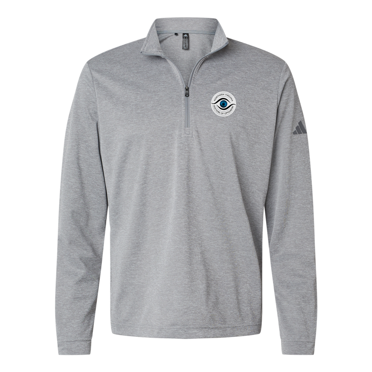 novaeyedocs-adidas-quarter-zip-embroidery-leftchest-A401-greythreemelange-flat-front