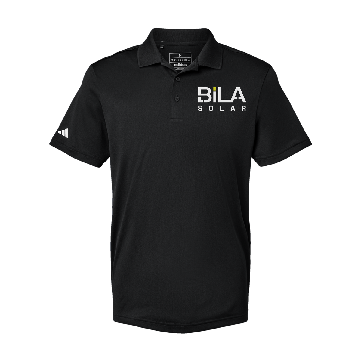 bilasolar-adidas-mens-sport-polo-shirt-embroidery-leftchest-A430-black-flat-front