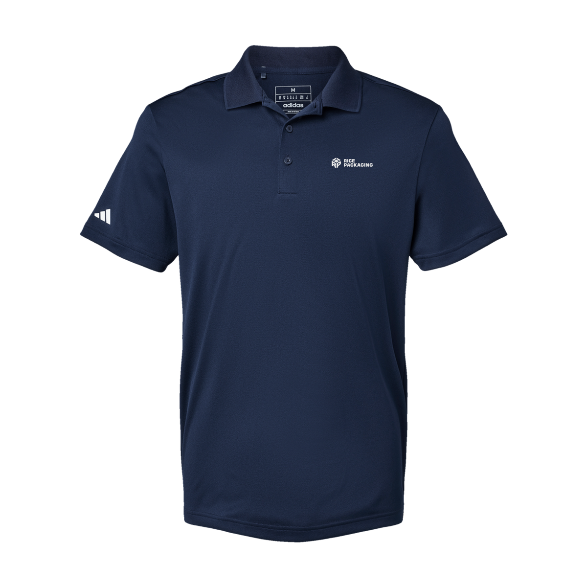ricepackaging-adidas-mens-sport-polo-shirt-embroidery-leftchest-A430-collegiatenavy-flat-front