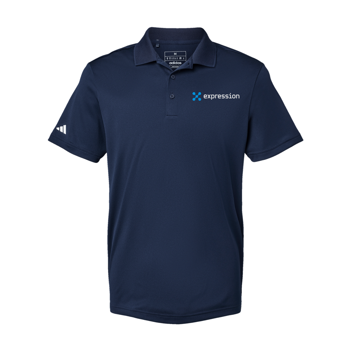 expr-adidas-mens-sport-polo-shirt-embroidery-leftchest-A430-collegiatenavy-flat-front