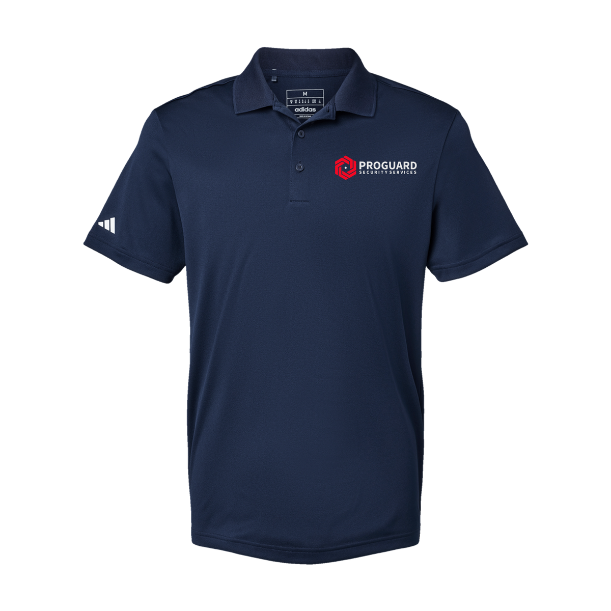 proguardsecurityservices-adidas-mens-sport-polo-shirt-embroidery-leftchest-A430-collegiatenavy-flat-front