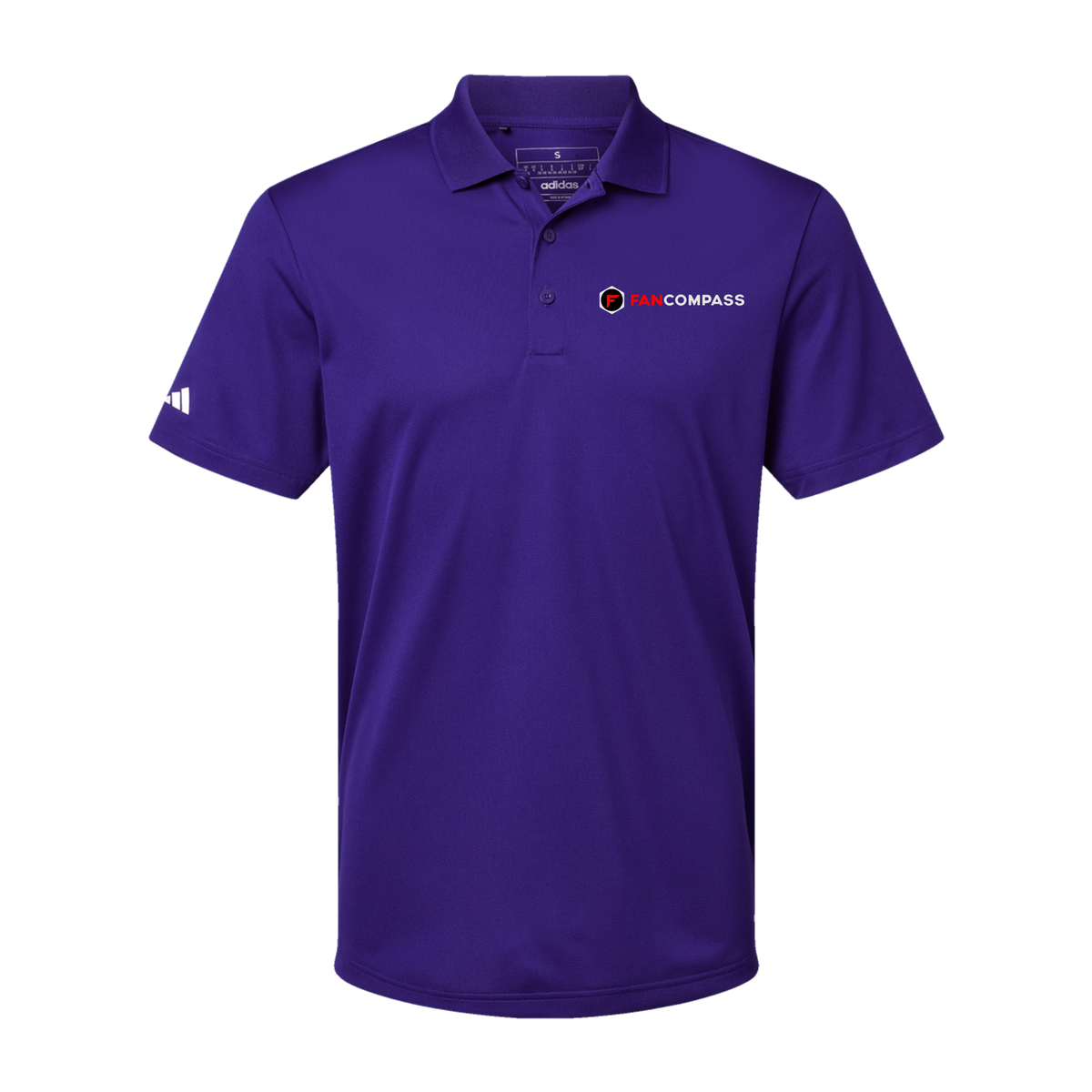 fancompass-adidas-mens-sport-polo-shirt-embroidery-leftchest-A430-collegiatepurple-flat-front