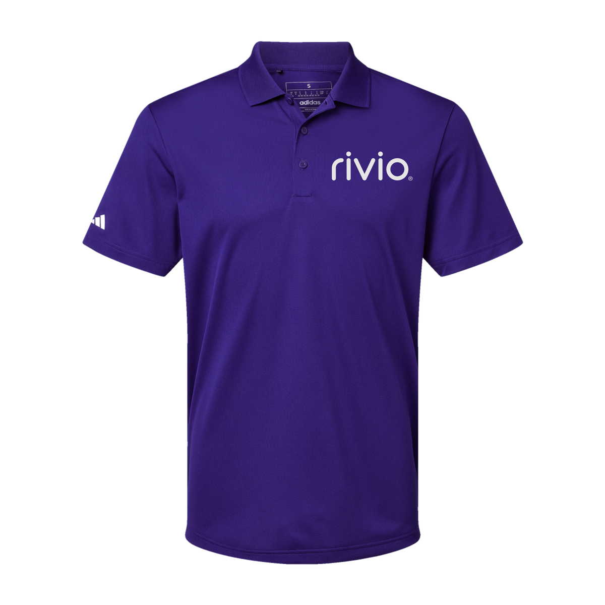 rivio-adidas-mens-sport-polo-shirt-embroidery-leftchest-A430-collegiatepurple-flat-front