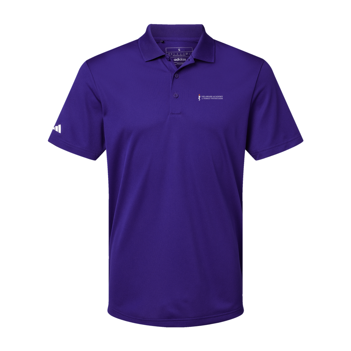 delfamdoc-adidas-mens-sport-polo-shirt-embroidery-leftchest-A430-collegiatepurple-flat-front