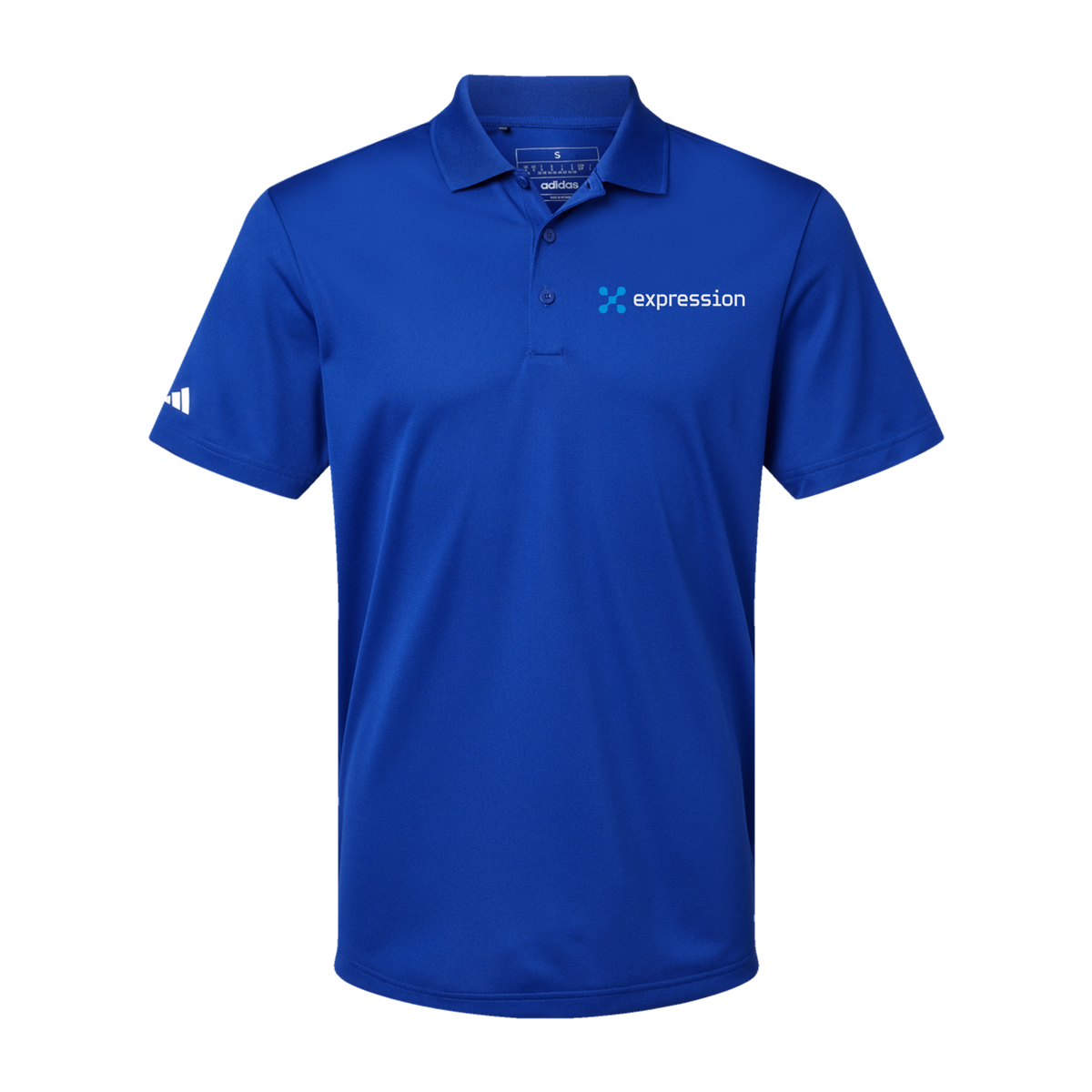 expr-adidas-mens-sport-polo-shirt-embroidery-leftchest-A430-collegiateroyal-flat-front