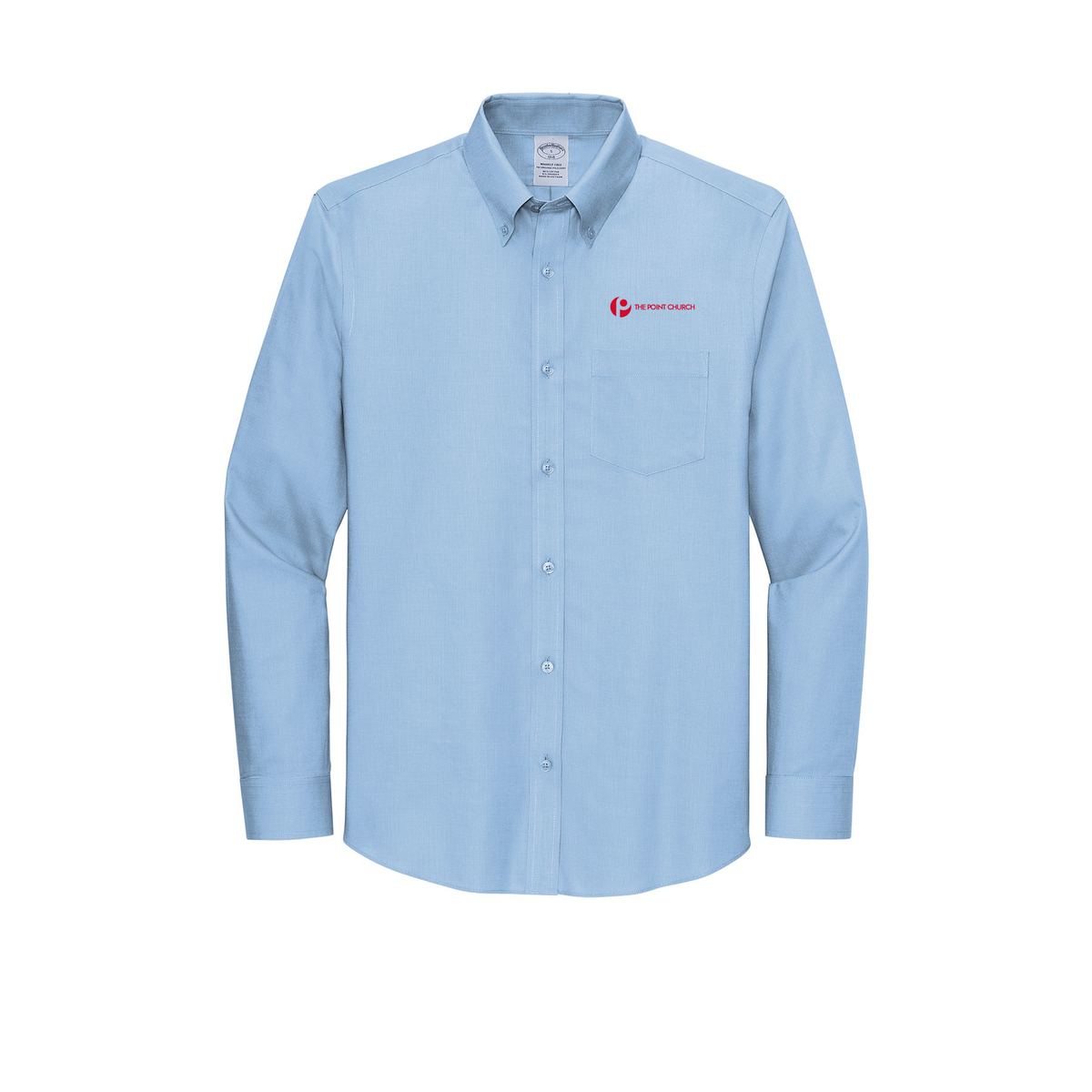 thepointva-brooks-brothers-wrinkle-free-stretch-nailhead-shirt-embroidery-leftchest-BB18002-newportblue-flat-front