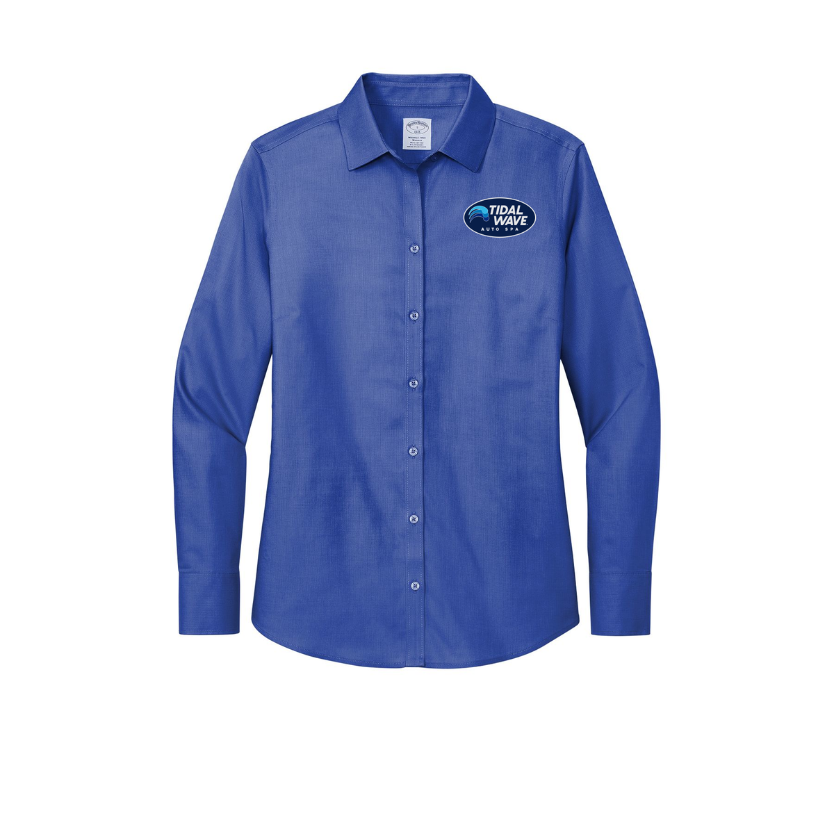 tidalwaveautospa-brooks-brothers-womens-wrinkle-free-stretch-nailhead-shirt-embroidery-leftchest-BB18003-cobaltblue-flat-front