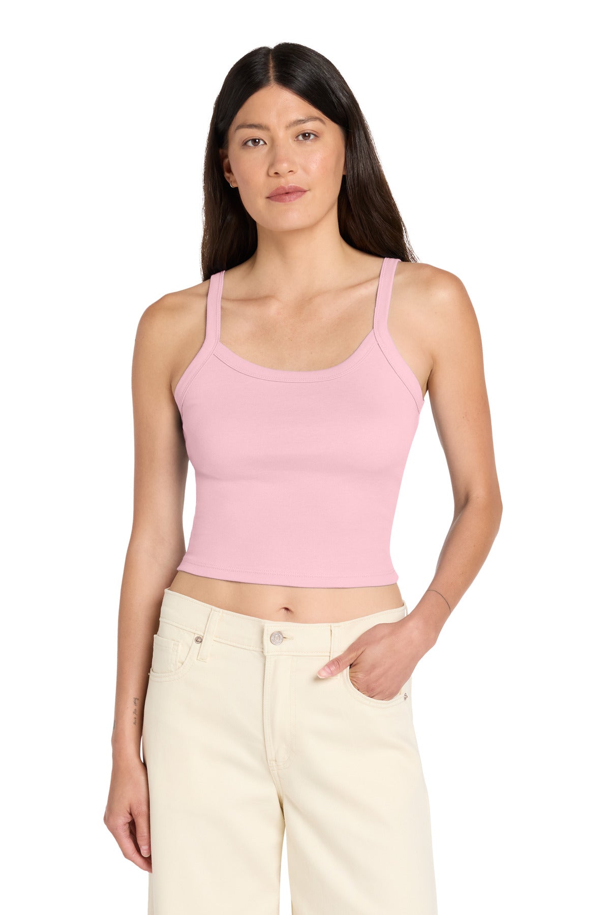 BELLA+CANVAS® Women's Micro Rib Spaghetti Strap Tank BC1012