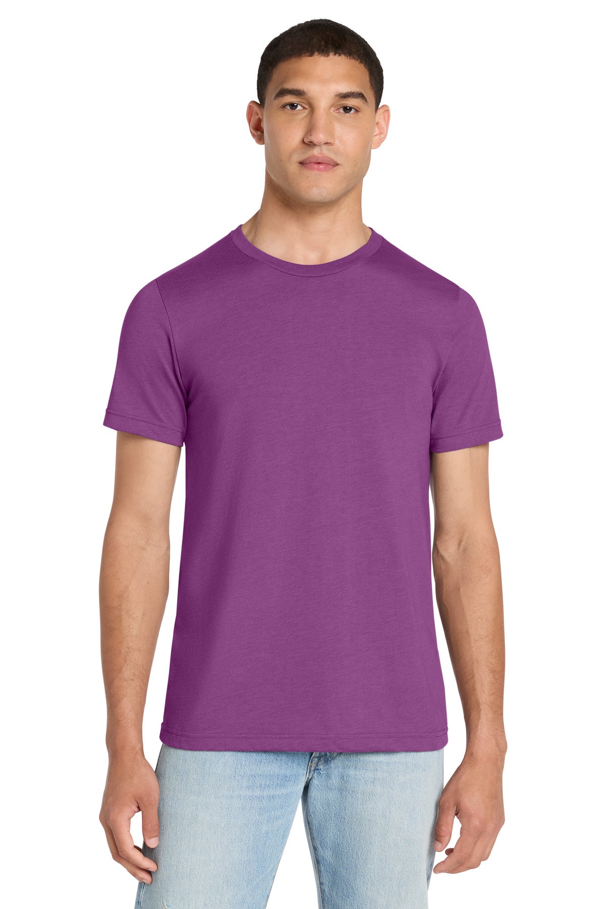 BELLA+CANVAS ® Unisex Heather CVC Short Sleeve Tee. BC3001CVC