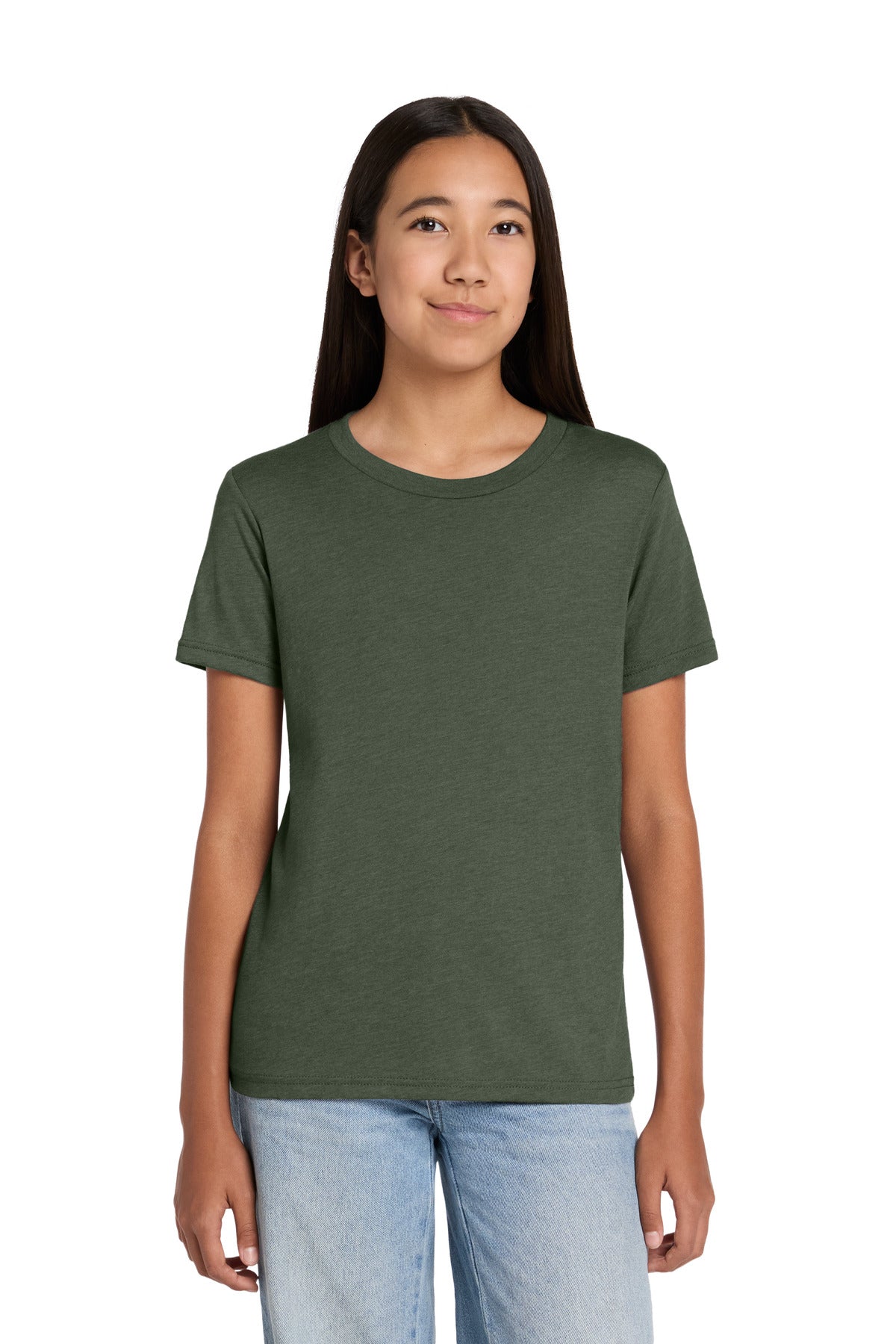BELLA+CANVAS® Youth Heather CVC Tee BC3001YCVC