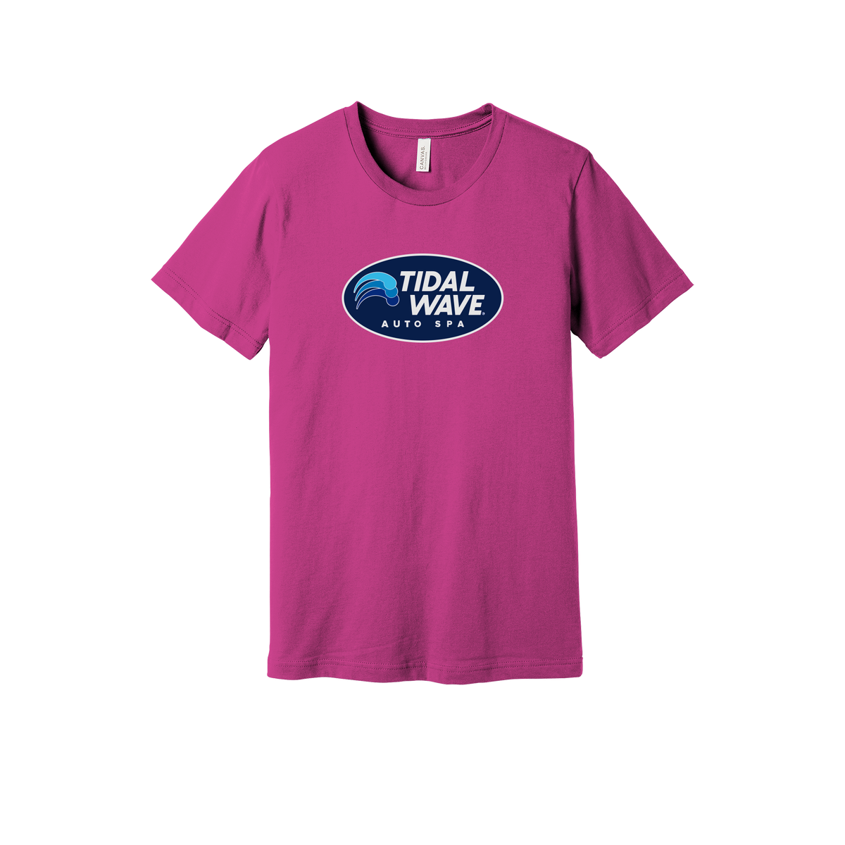 tidalwaveautospa-everyday-essentials-short-sleeve-tee-dtf-front-BC3001-berry-flat-front