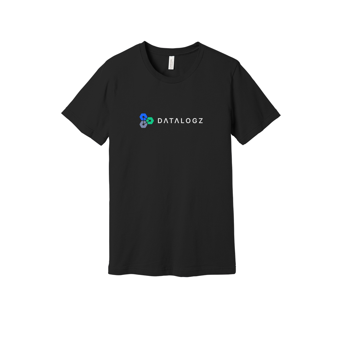 datalogz-everyday-essentials-short-sleeve-tee-dtf-front-BC3001-black-flat-front