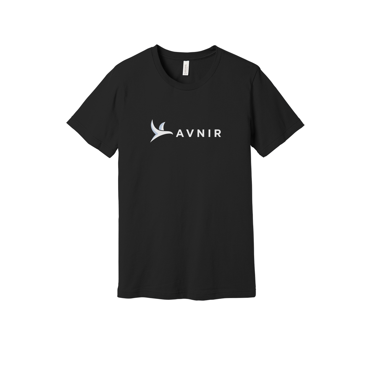 avnir-everyday-essentials-short-sleeve-tee-dtf-front-BC3001-black-flat-front