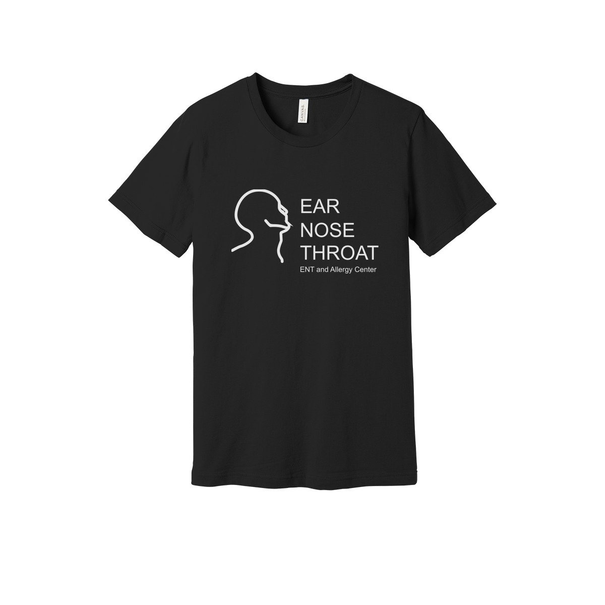 entnwa-everyday-essentials-clinic-short-sleeve-tee-dtf-front-BC3001-black-flat-front