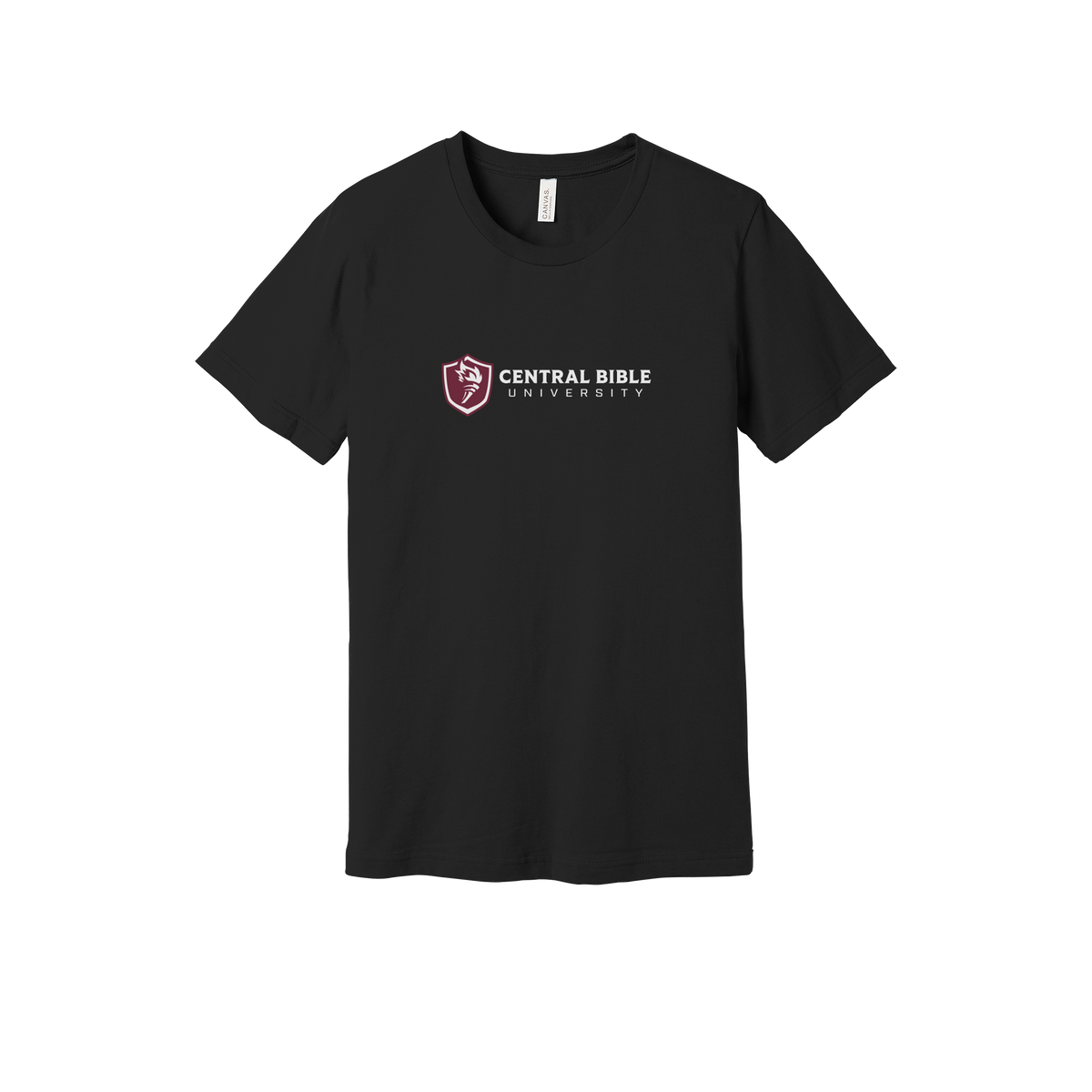 centralbible-everyday-essentials-short-sleeve-tee-dtf-front-BC3001-black-flat-front