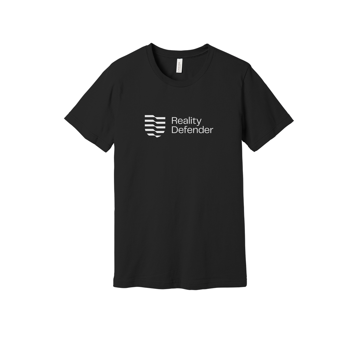 realitydefender-everyday-essentials-short-sleeve-tee-dtf-front-BC3001-black-flat-front