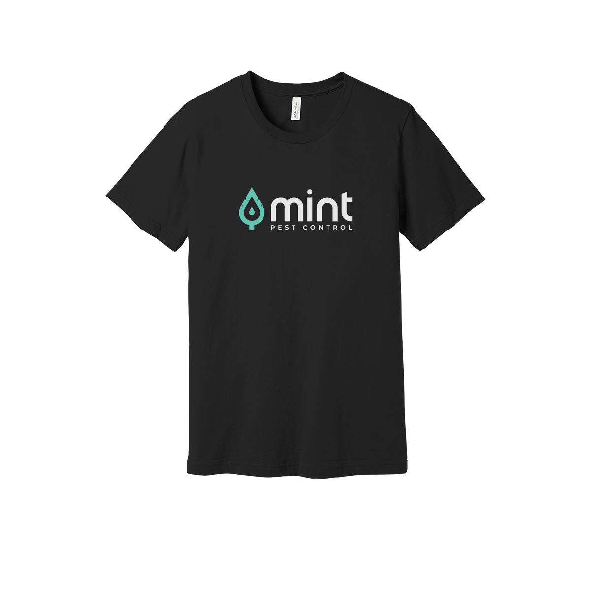mintpest-everyday-essentials-short-sleeve-tee-dtf-front-BC3001-black-flat-front