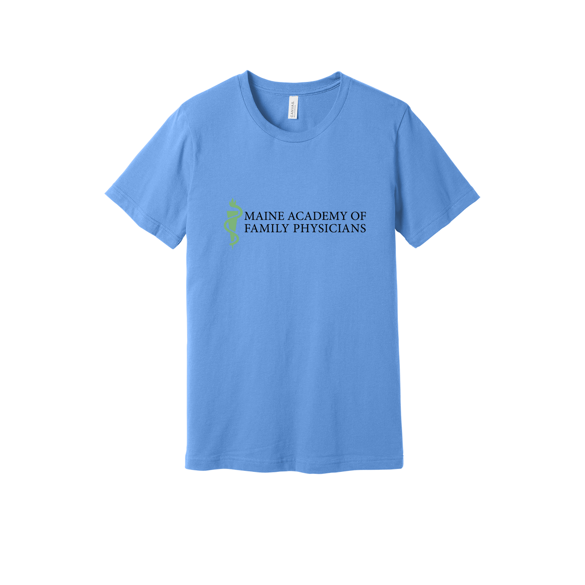 maineafp-everyday-essentials-clinic-short-sleeve-tee-dtf-front-BC3001-carolinablue-flat-front