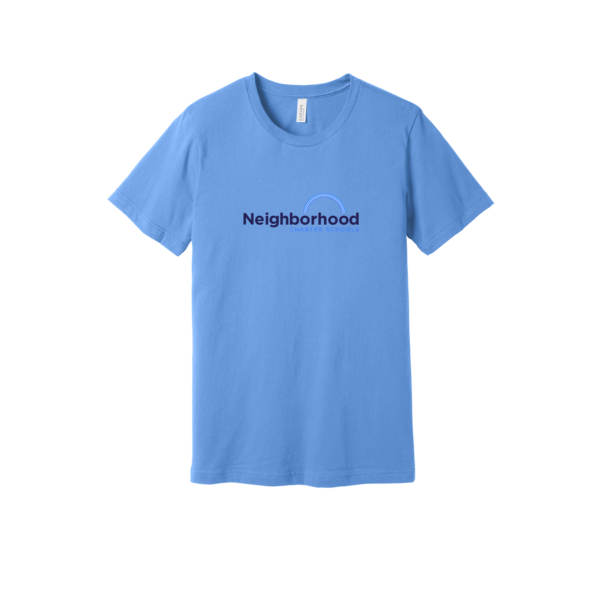 ncschools-everyday-essentials-short-sleeve-tee-dtf-front-BC3001-carolinablue-flat-front