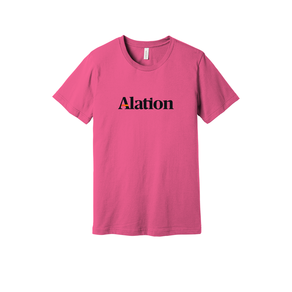 alation-everyday-essentials-short-sleeve-tee-dtf-front-BC3001-charitypink-flat-front