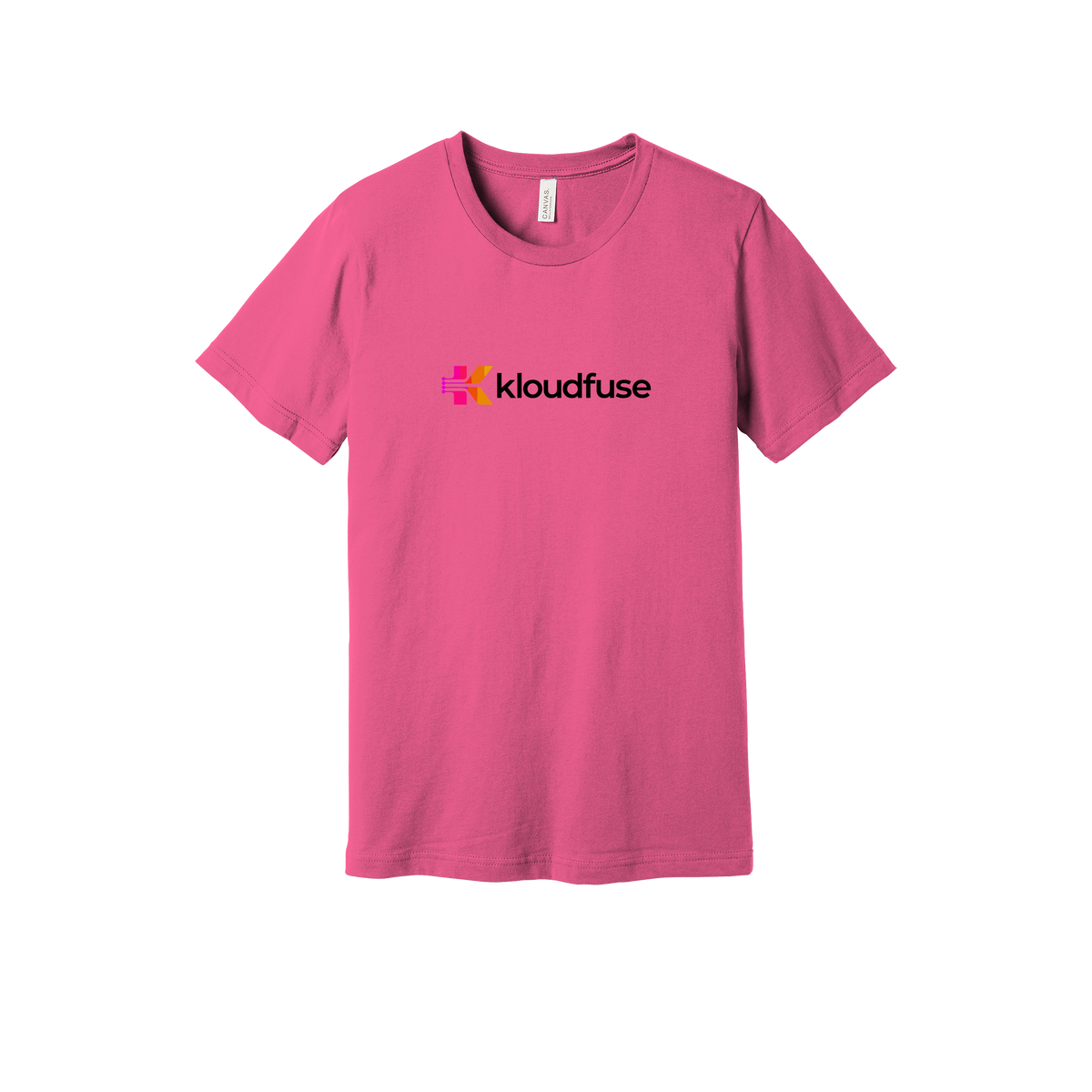 kloudfuse-everyday-essentials-short-sleeve-tee-dtf-front-BC3001-charitypink-flat-front