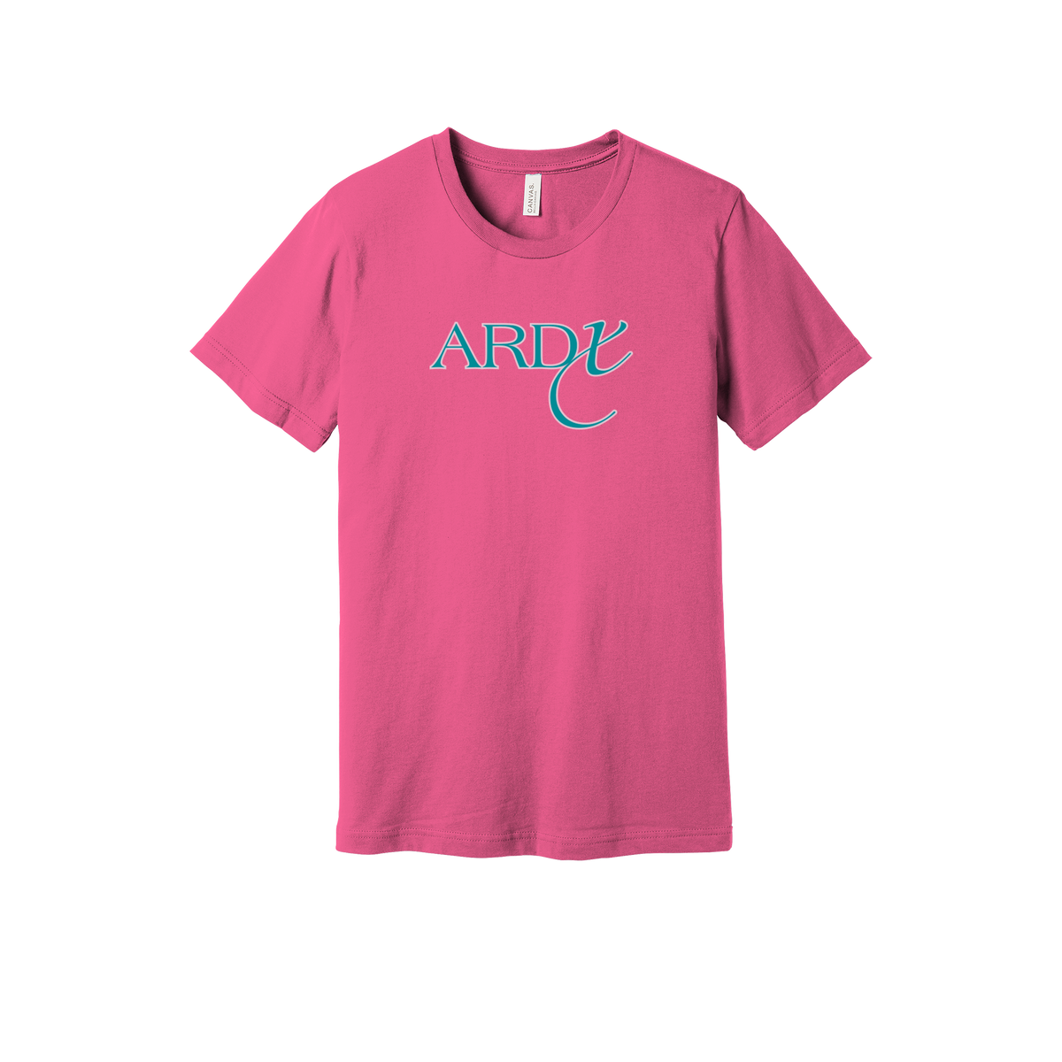 ardx-everyday-essentials-short-sleeve-tee-dtf-front-BC3001-charitypink-flat-front