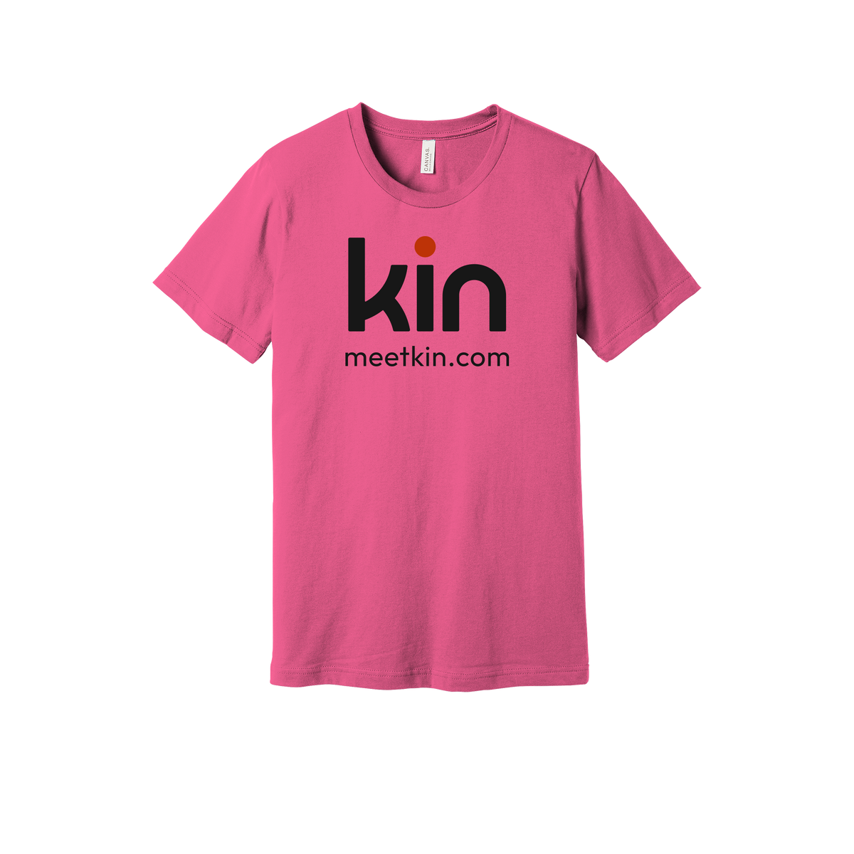 kin-everyday-essentials-short-sleeve-tee-dtf-front-BC3001-charitypink-flat-front