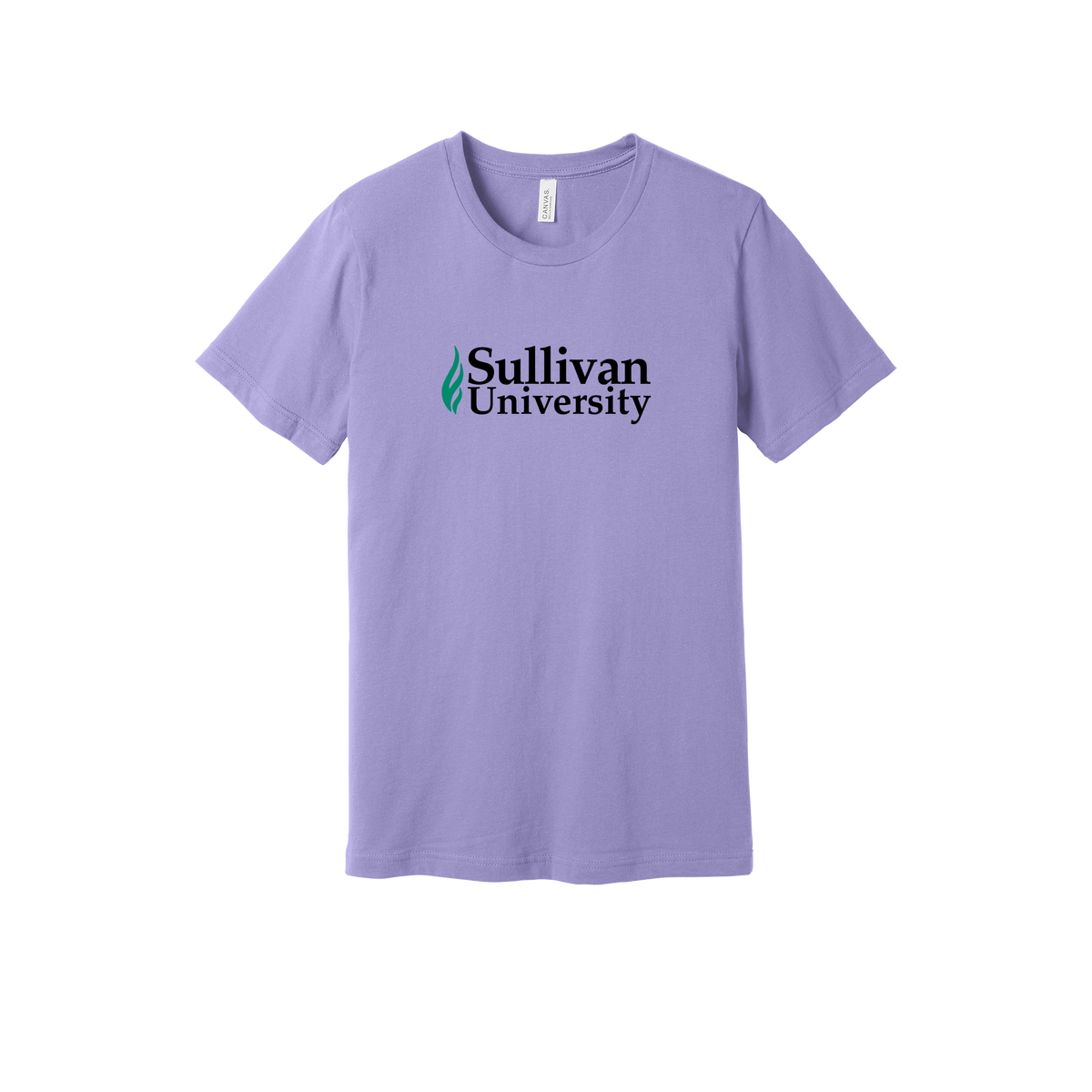 sullivan-everyday-essentials-short-sleeve-tee-dtf-front-BC3001-darklavender-flat-front
