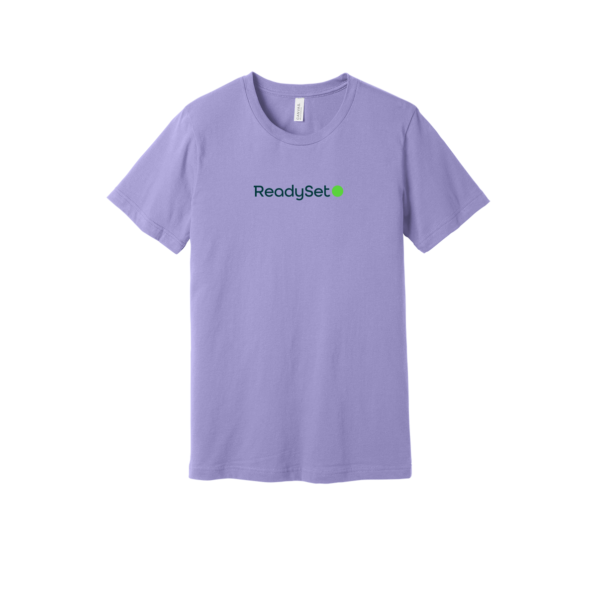 readysetsurgical-everyday-essentials-clinic-short-sleeve-tee-dtf-front-BC3001-darklavender-flat-front