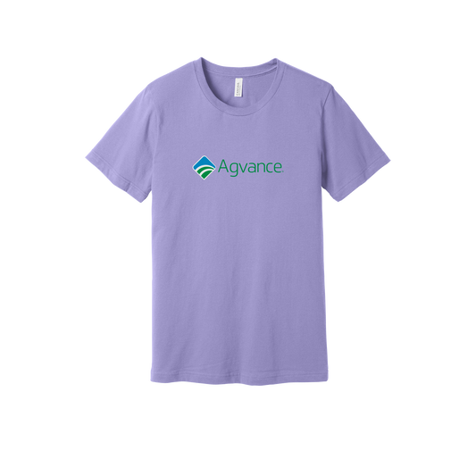agvance-everyday-essentials-short-sleeve-tee-dtf-front-BC3001-darklavender-flat-front