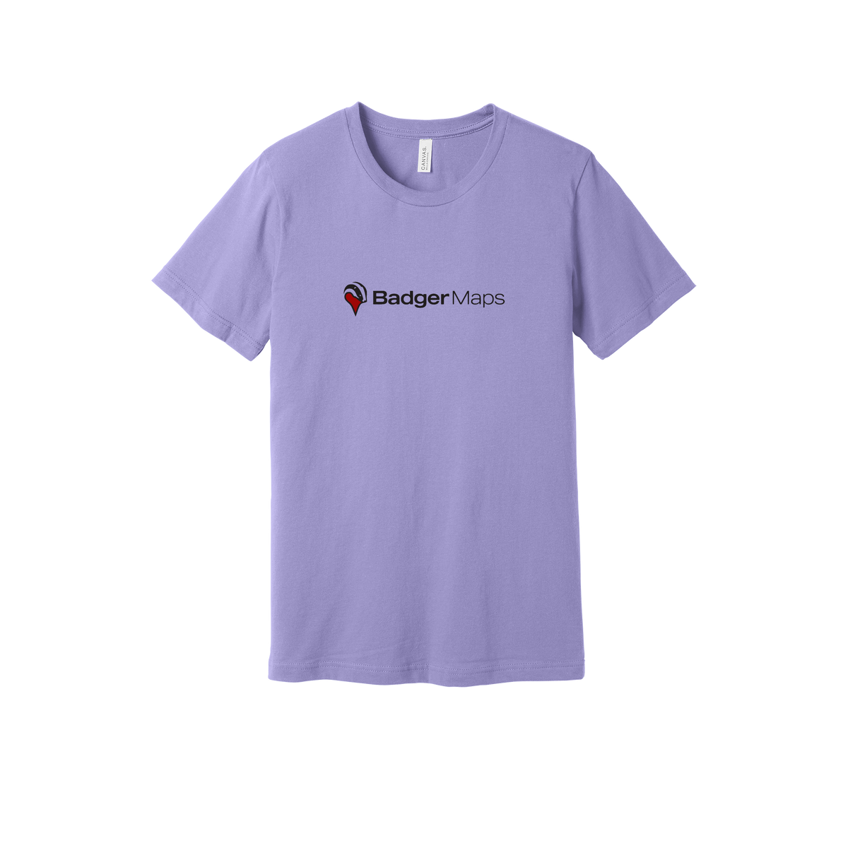 badgermapping-everyday-essentials-short-sleeve-tee-dtf-front-BC3001-darklavender-flat-front