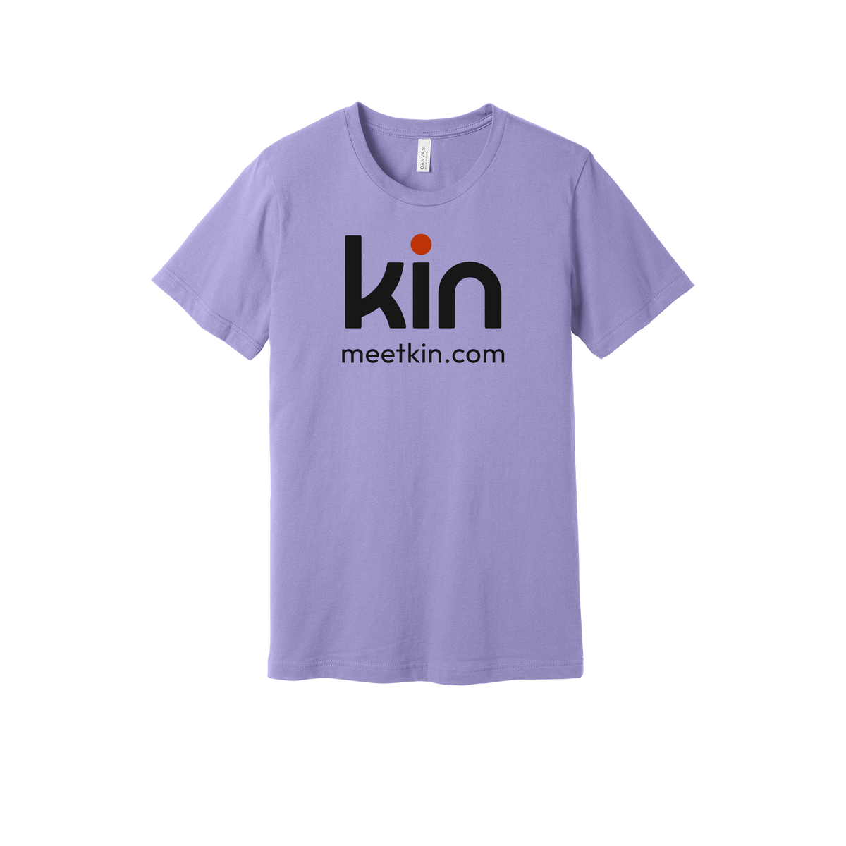 kin-everyday-essentials-short-sleeve-tee-dtf-front-BC3001-darklavender-flat-front