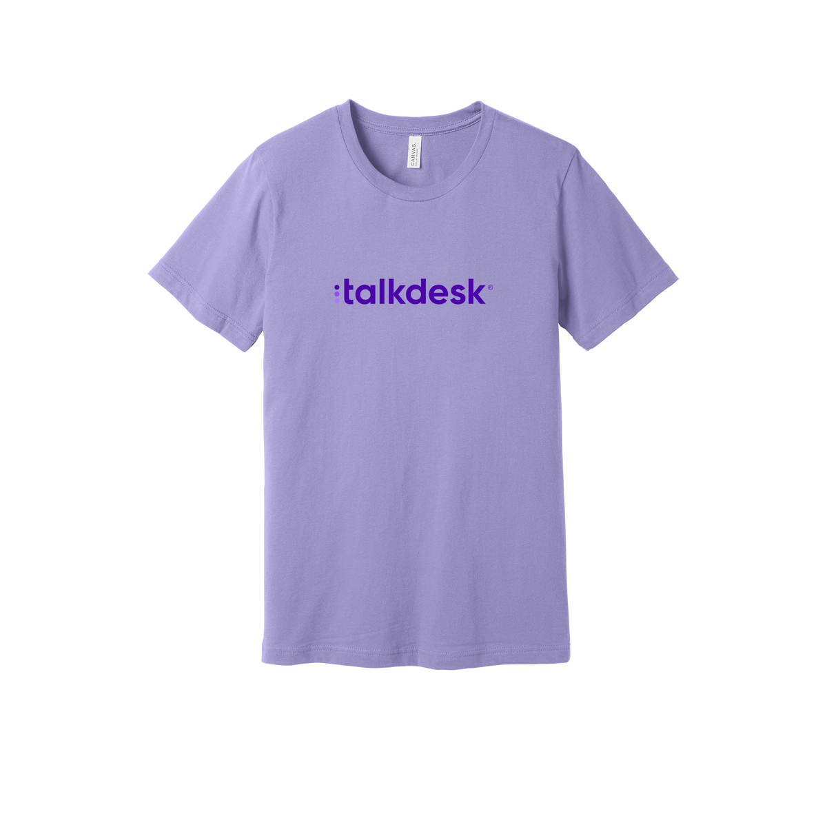 talkdesk-everyday-essentials-short-sleeve-tee-dtf-front-BC3001-darklavender-flat-front