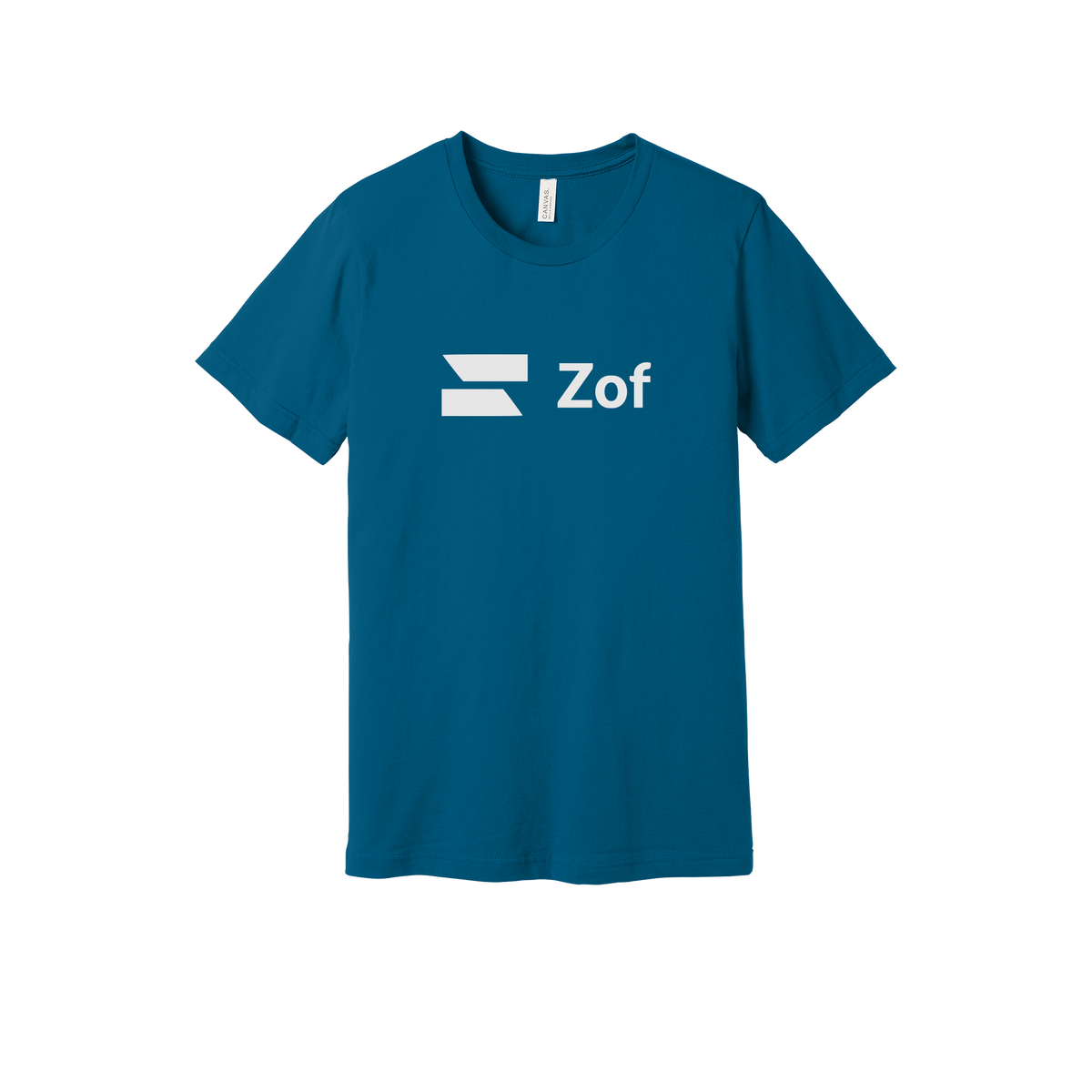 zof-everyday-essentials-short-sleeve-tee-dtf-front-BC3001-deepteal-flat-front
